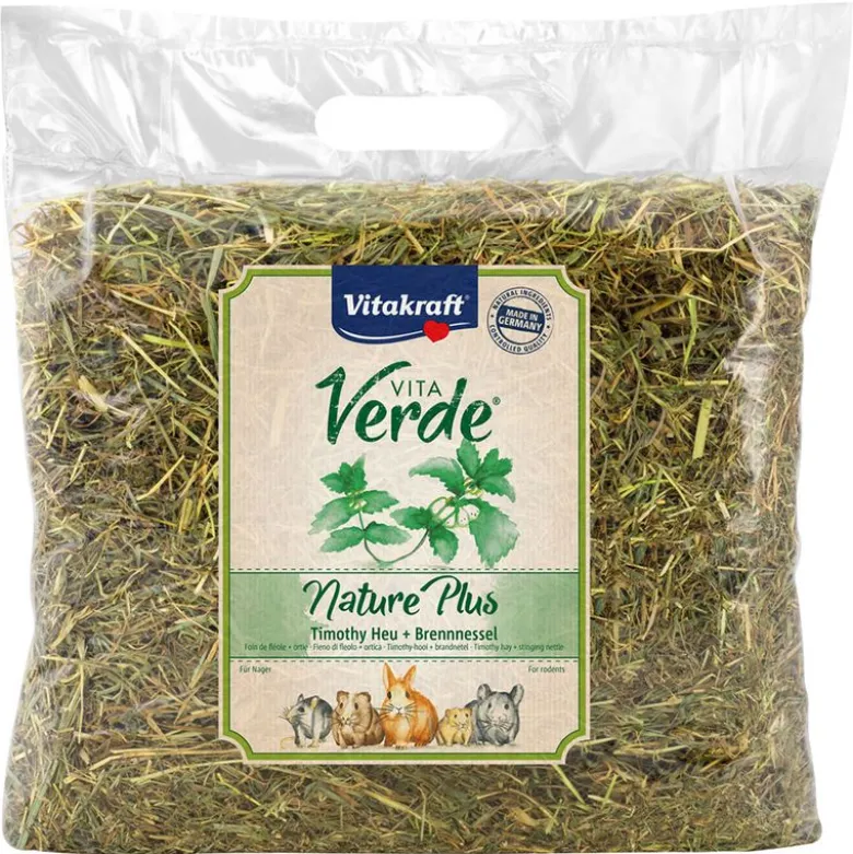 Vitakraft Vita Verde Timothy-hø med brændenælde