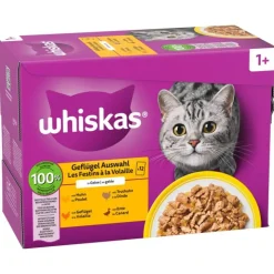 Whiskas 1+ Adult portionsposer 12 x 85 g
