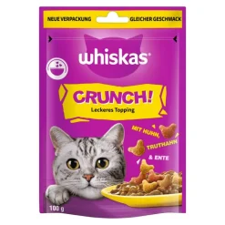 Whiskas Crunch med kylling, kalkun & and