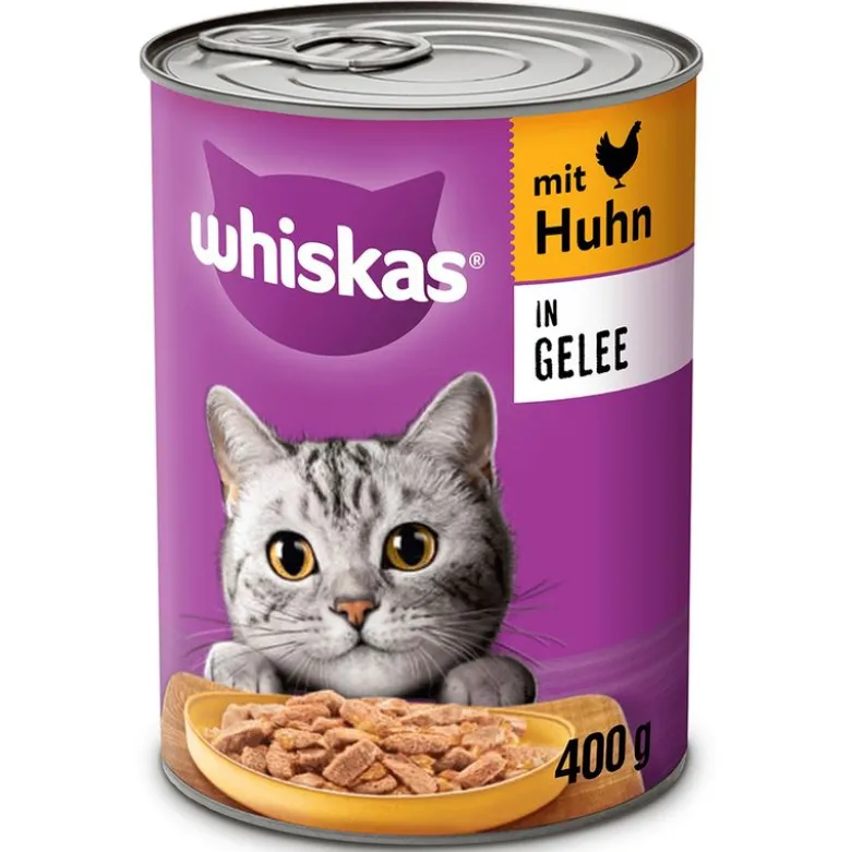 Whiskas 1+ dåser 12 x 400 g