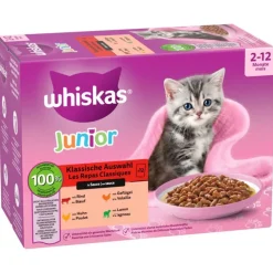 Whiskas Junior portionsposer 12 x 85 g