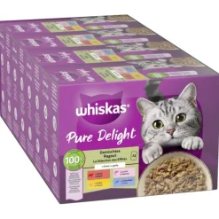 Whiskas Pure Delight portionsposer 48 x 85 g