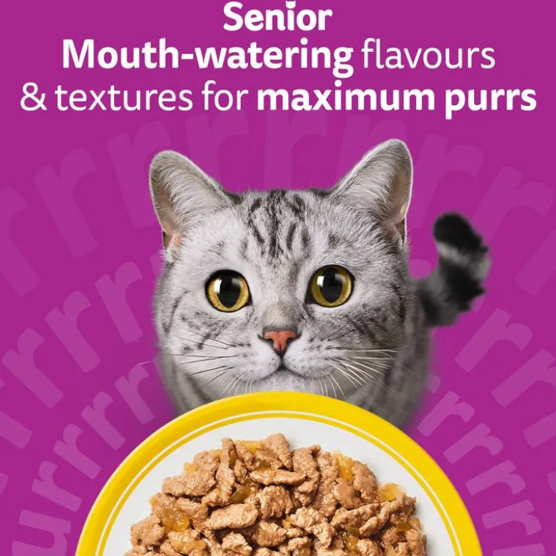 Whiskas Senior portionsposer 120 x 85 g