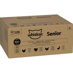 Whiskas Senior portionsposer 120 x 85 g