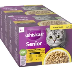 Whiskas Senior portionsposer 48 x 85 g