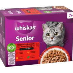 Whiskas Senior portionsposer 48 x 85 g