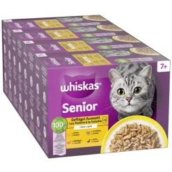 Whiskas Senior portionsposer 48 x 85 g