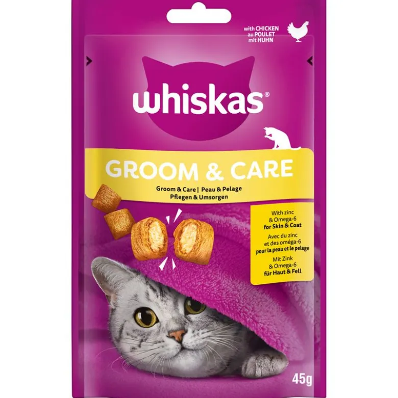 Whiskas Snacks Groom & Care