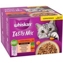Whiskas Tasty Mix portionsposer 48 x 85 g