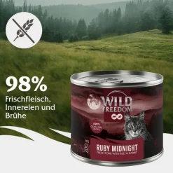 Wild Freedom Adult "Red" 6 x 200 g - kornfri opskrift