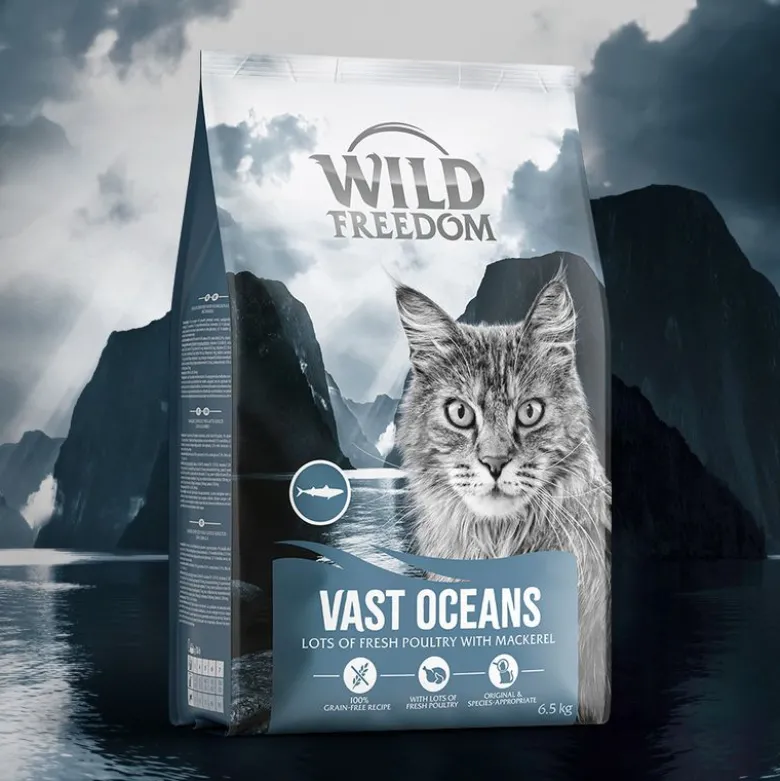 Wild Freedom Adult "Vast Oceans" med makrel - kornfri opskrift