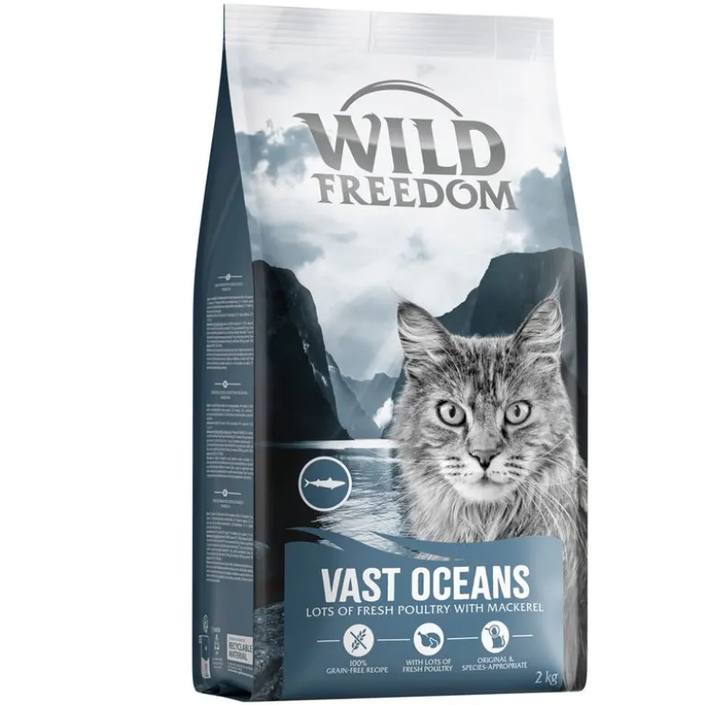 Wild Freedom Adult "Vast Oceans" med makrel - kornfri opskrift