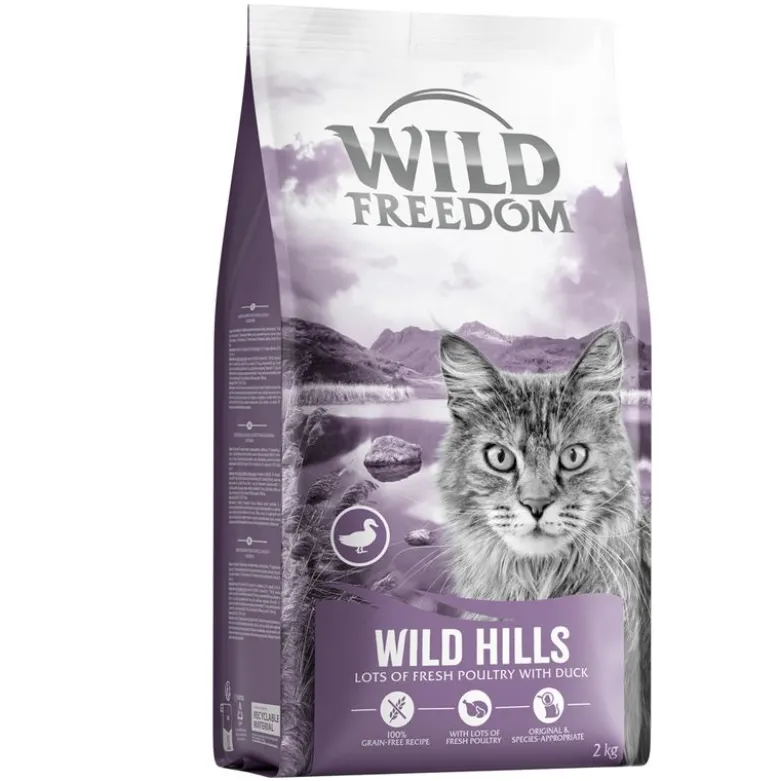 Wild Freedom Adult "Wild Hills" med and - kornfri opskrift