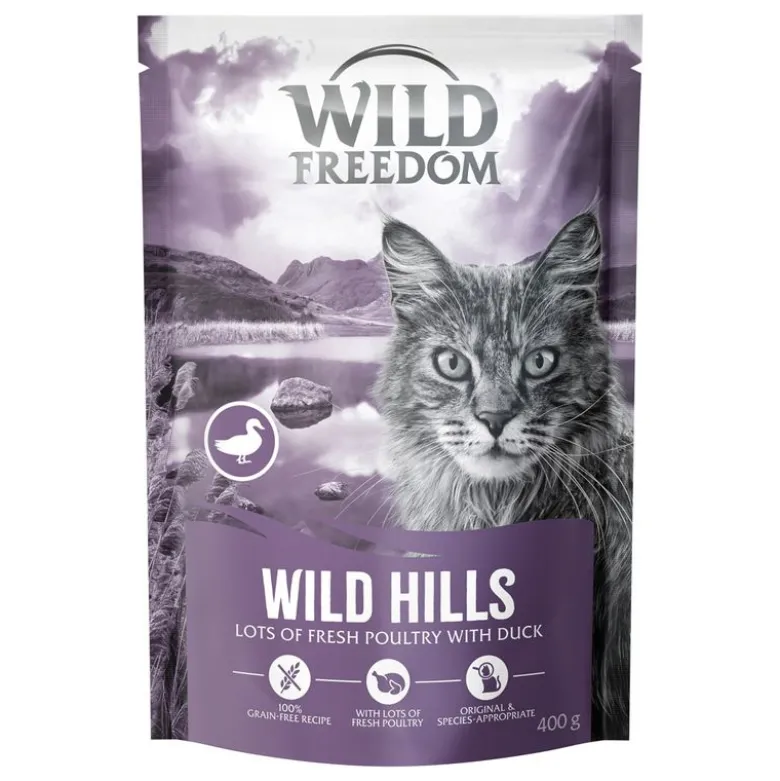 Wild Freedom Adult "Wild Hills" med and - kornfri opskrift