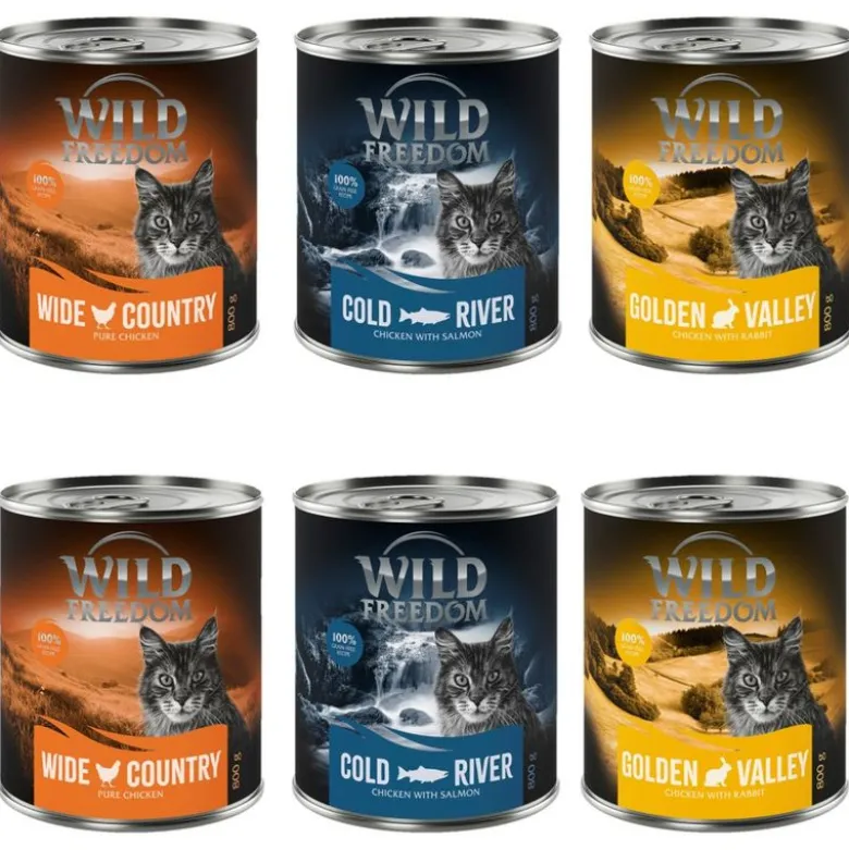 Wild Freedom Adult 6 x 800 g - Kornfri opskrift