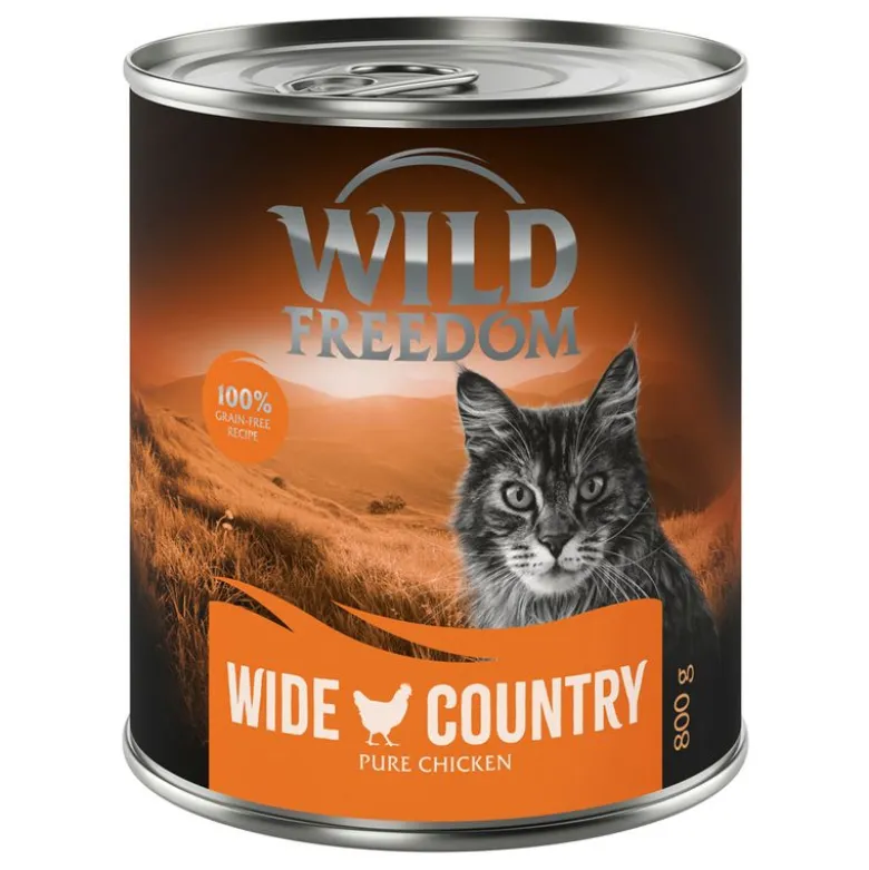 Wild Freedom Adult 6 x 800 g - Kornfri opskrift
