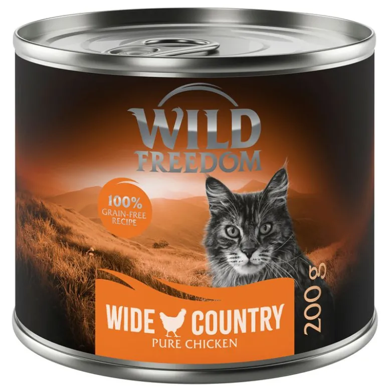 Wild Freedom Adult 6 x 200 g - kornfri