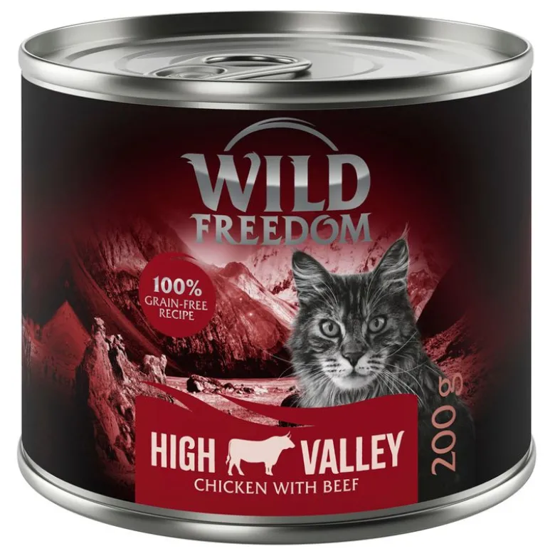 Wild Freedom Adult 6 x 200 g - kornfri
