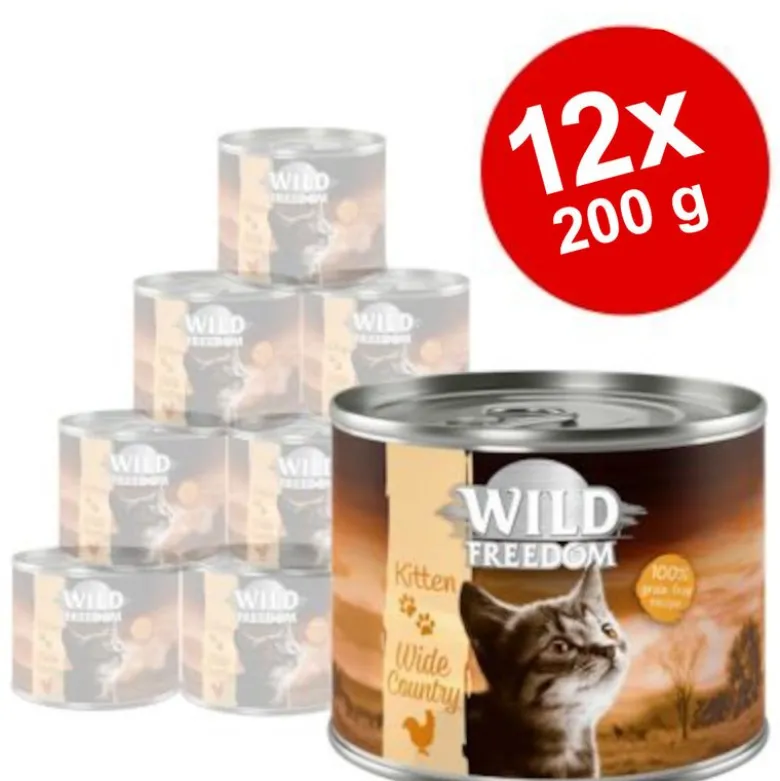 Wild Freedom Freedom Kitten 12 x 200 g