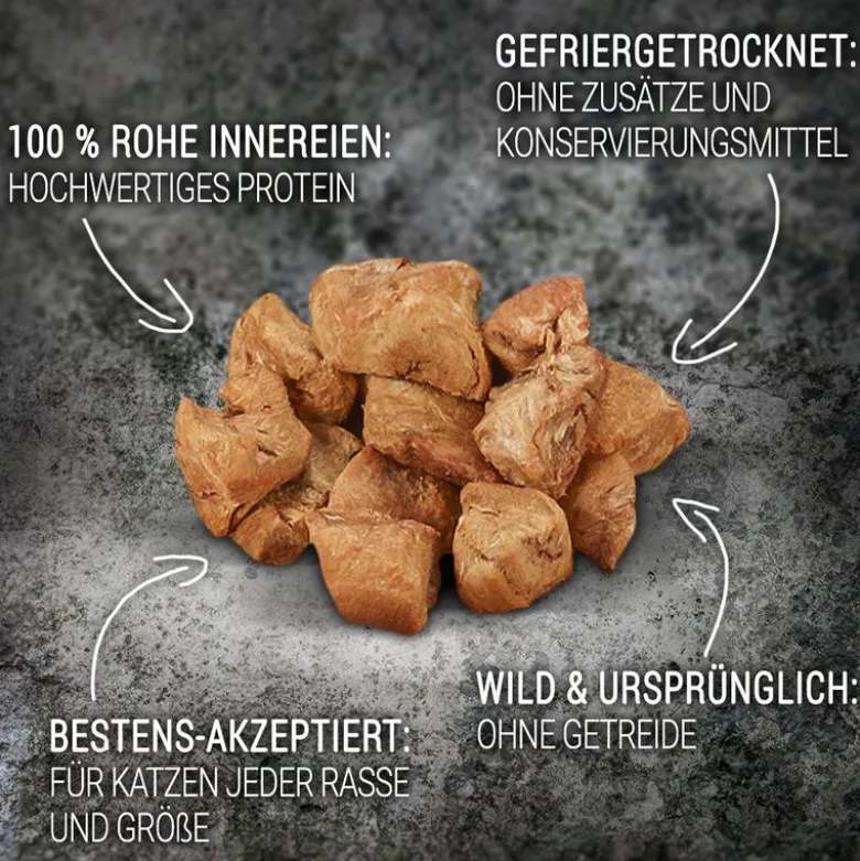 Wild Freedom RAW - Frysetørret Kyllingehjerter