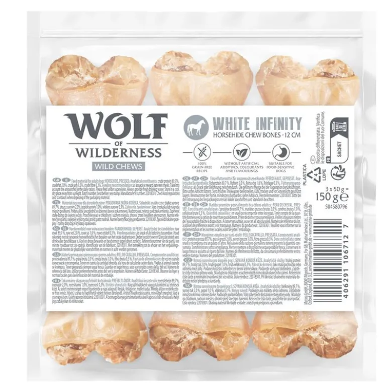 Wolf of Wildenress tyggeben lavet af hesteskind "White Infinity"