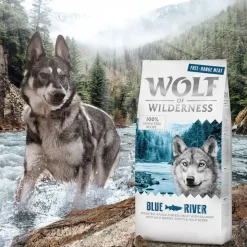 Wolf of Wilderness Adult "Blue River" - Frilandskylling & Laks