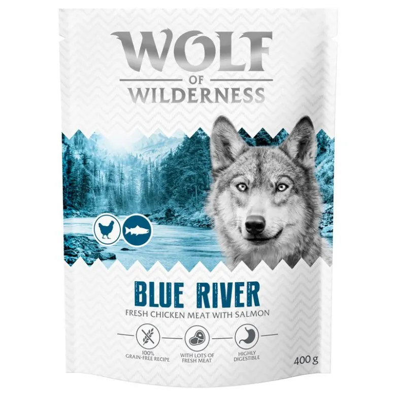Wolf of Wilderness Adult "Green Fields" Lam - kornfri
