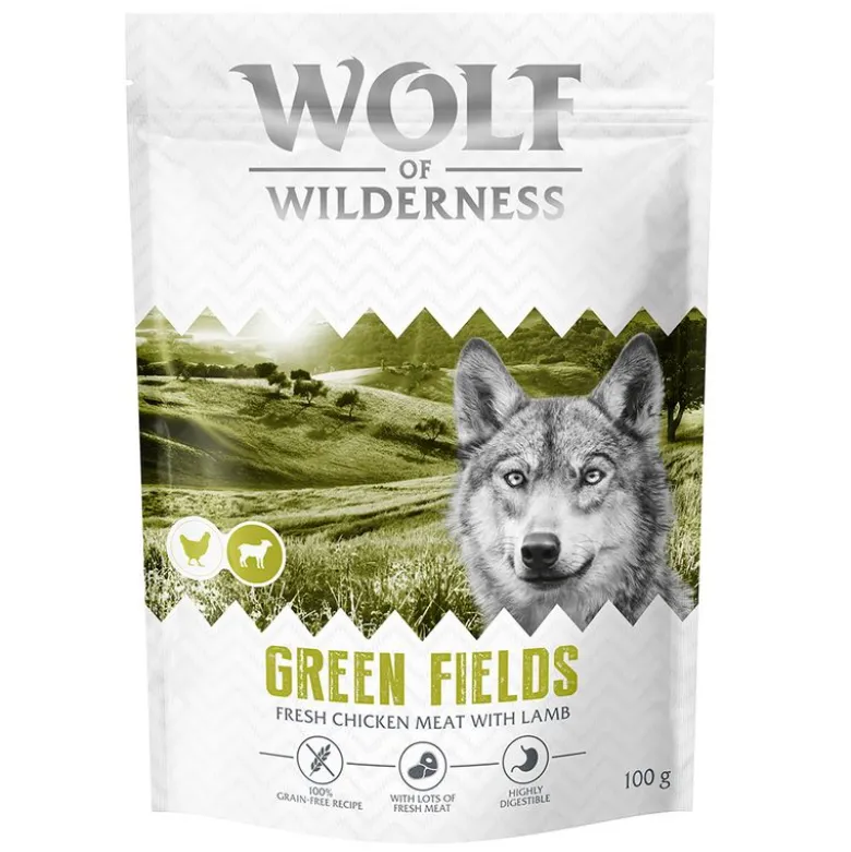 Wolf of Wilderness Adult "Green Fields" Lam - kornfri