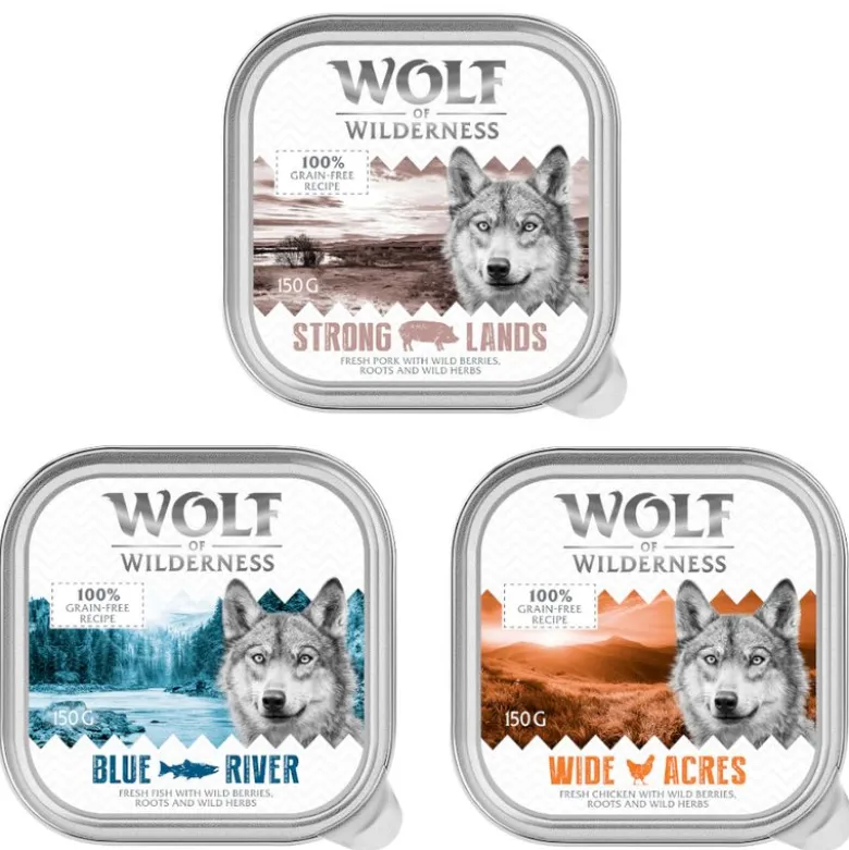 Wolf of Wilderness Adult - Single Protein 6 x 150 g bakke