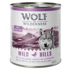 Wolf of Wilderness Adult - Soft & Strong 6 x 300 g - Blandet pakke
