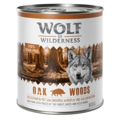 Wolf of Wilderness Adult - Soft & Strong 6 x 300 g - Blandet pakke