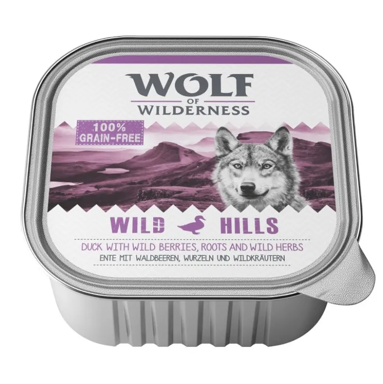 Wolf of Wilderness Adult - Soft & Strong 6 x 300 g - Blandet pakke