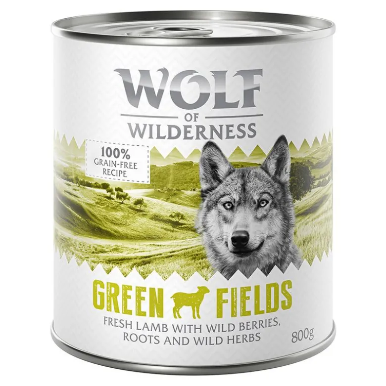 Wolf of Wilderness Adult 6 x 800 g - Single Protein