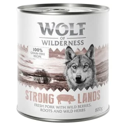 Wolf of Wilderness Adult 6 x 800 g - Single Protein