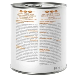 Wolf of Wilderness Adult 6 x 800 g - Single Protein
