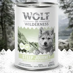 Wolf of Wilderness Junior “Expedition” 6 x 400 g