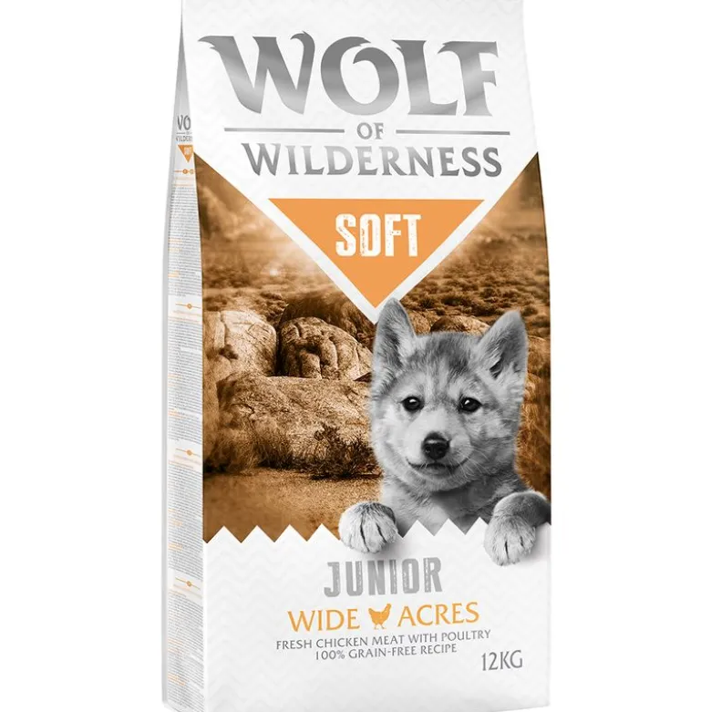 Wolf of Wilderness Junior "Soft - Wide Acres" - Kylling