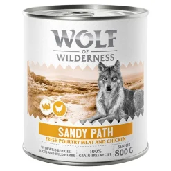 Wolf of Wilderness Senior “Expedition” 6 x 800 g