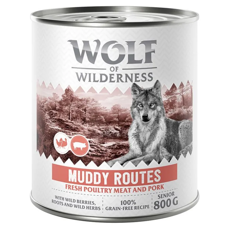 Wolf of Wilderness Senior “Expedition” 6 x 800 g