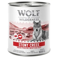 Wolf of Wilderness Senior “Expedition” 6 x 800 g