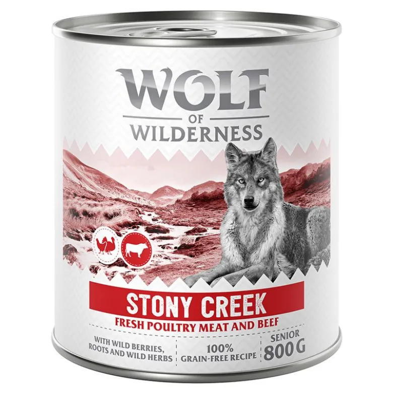 Wolf of Wilderness Senior “Expedition” 6 x 800 g