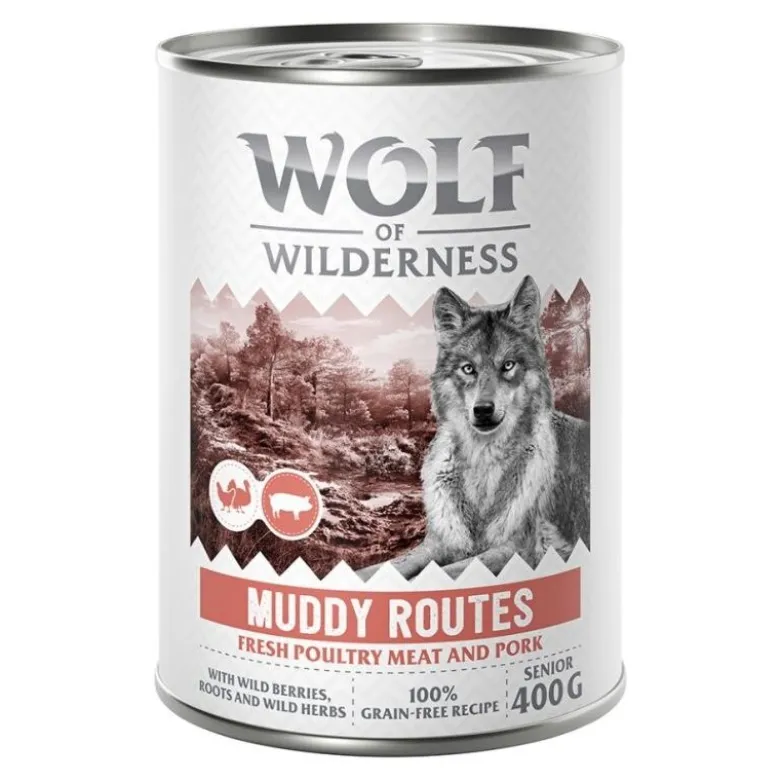 Wolf of Wilderness Senior “Expedition” 6 x 400 g