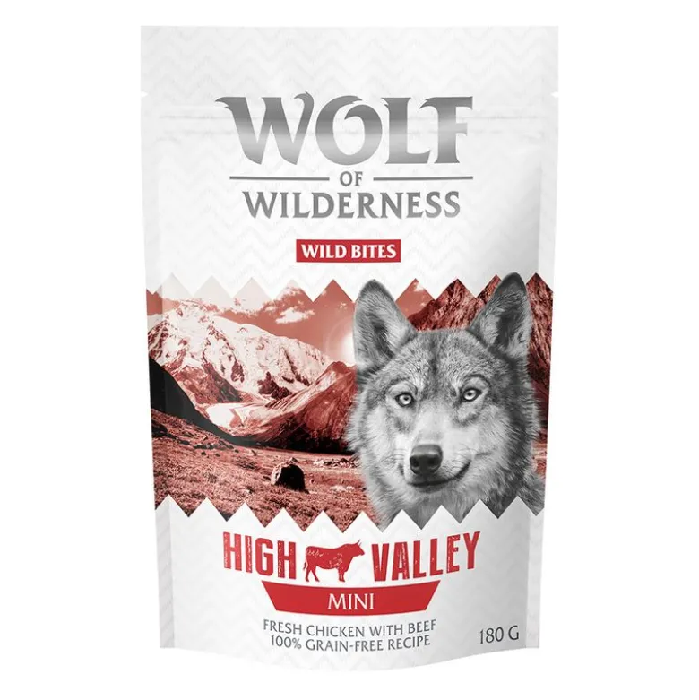 Wolf of Wilderness Snack - Wild Bites 180 g