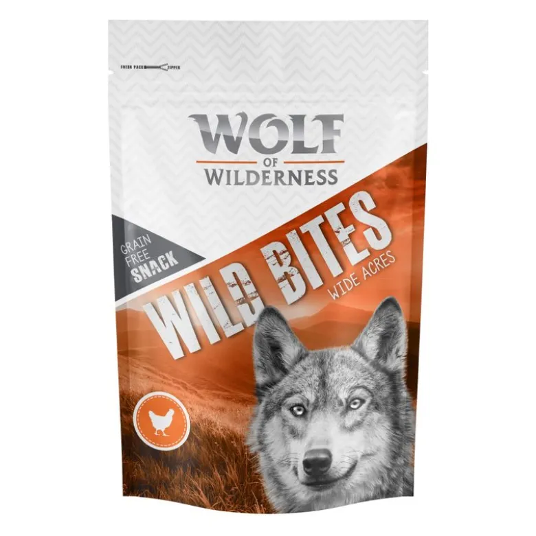 Wolf of Wilderness Snack - Wild Bites 180 g