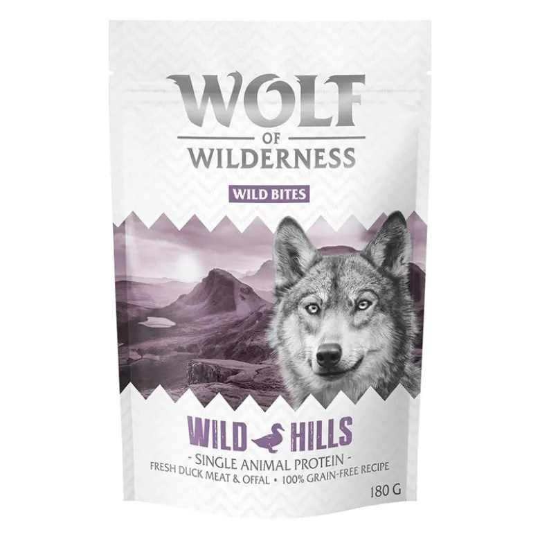 Wolf of Wilderness Snack - Wild Bites 180 g