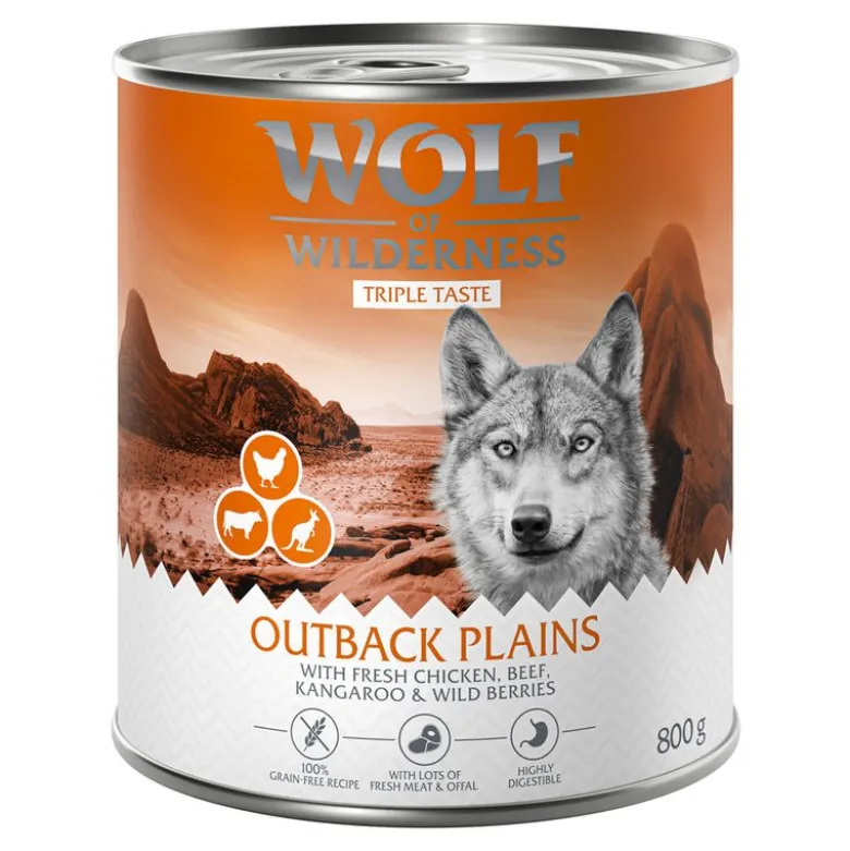 Wolf of Wilderness "The Taste Of" 6 x 800 g