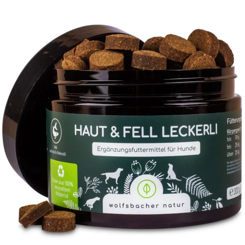 Wolfsbacher Natur Treats - Hud & Pels