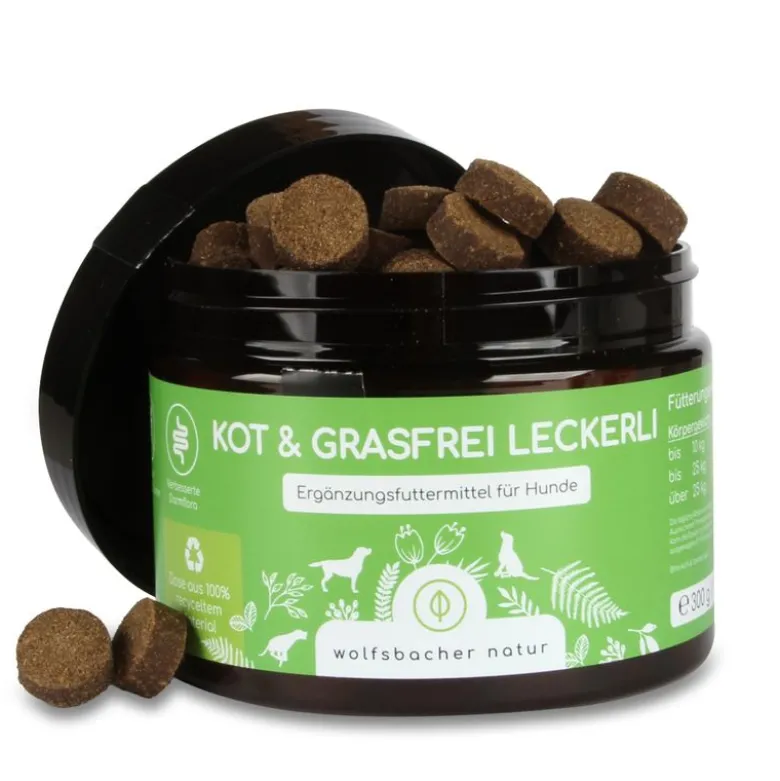 Wolfsbacher Natur Treats - mod løs mave og græsspisning