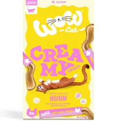 Wow Cat Creamy Snack 5 x 15 g