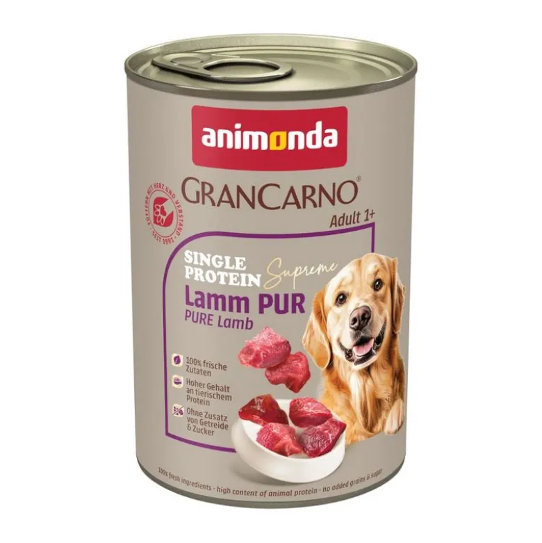 6 x 400 g animonda GranCarno Adult Single Protein Superfoods